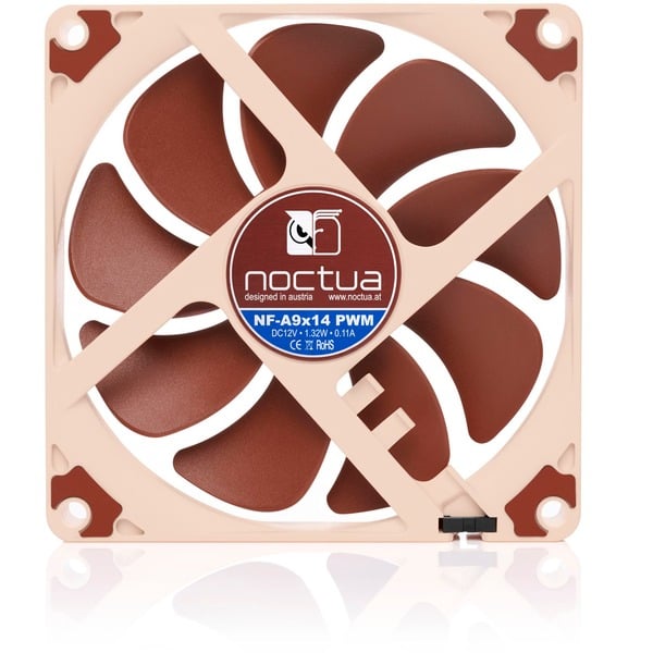 Noctua NF-A9x14 PWM, Gehäuselüfter - Noctua - vue 3