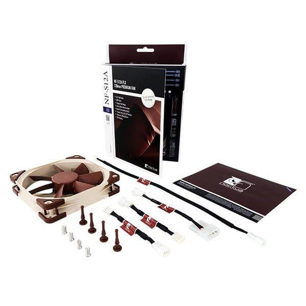 Noctua NF-S12A FLX, Gehäuselüfter - Noctua - vue 3