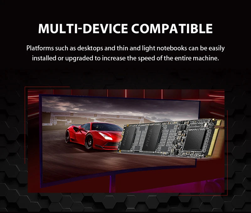 SSD NVMe ADATA XPG GAMMIX S50 PRO M.2 2280 PCIe Gen4x4 500GB 1TB 3D NAND TLC