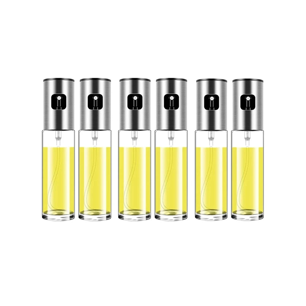 Gourmetech - Pulvérisateur d’Huile 100ml en Verre & Acier Inoxydable 🌿✨ - Legeekshop