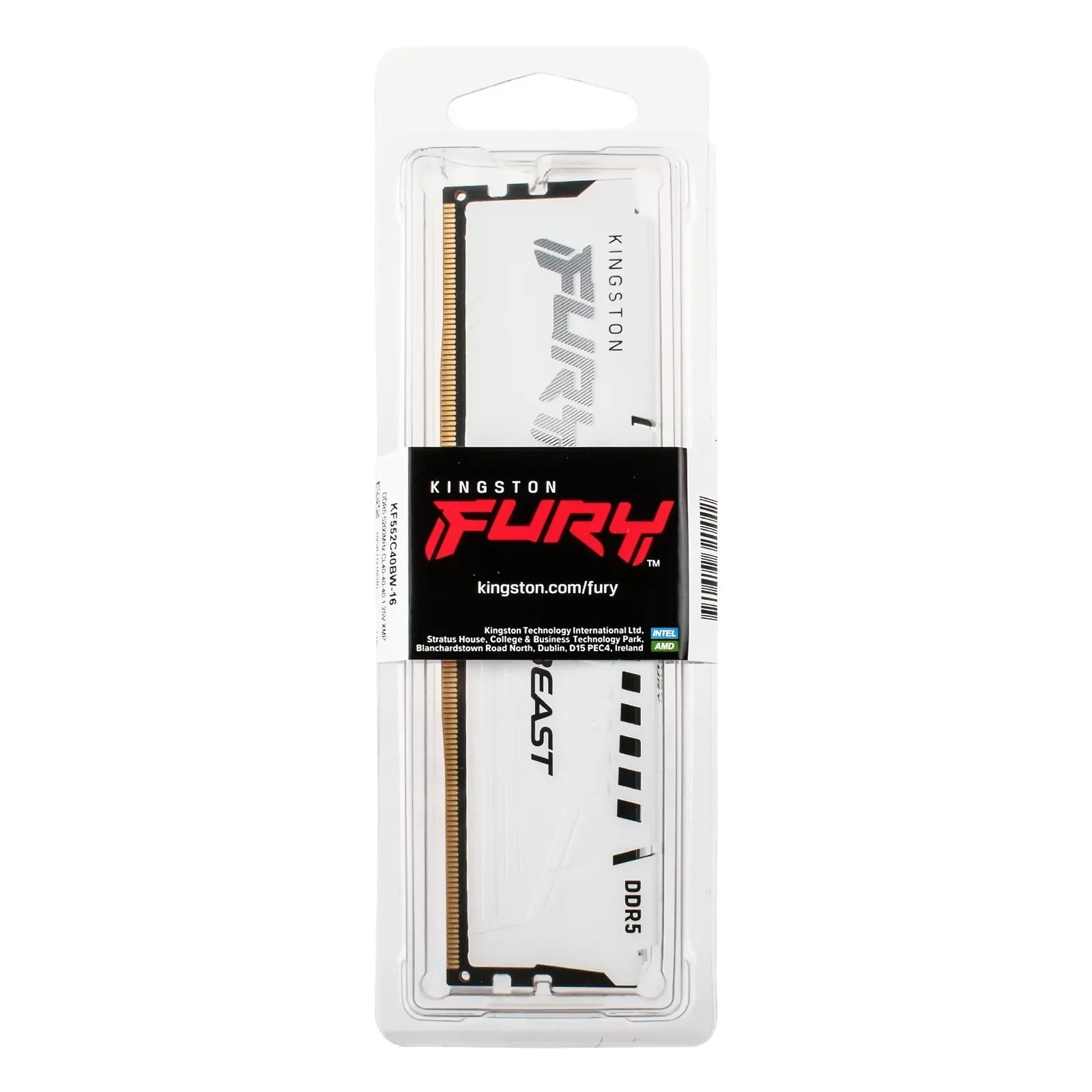 Mémoire RAM Kingston Fury Beast DDR5 8GB 16GB 32GB 4800-6400MHz Gaming Desktop XMP 3.0