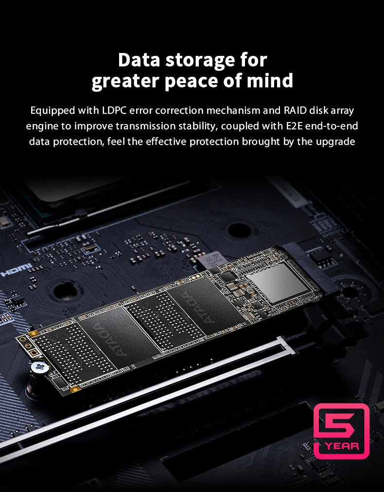 SSD NVMe ADATA XPG GAMMIX S50 PRO M.2 2280 PCIe Gen4x4 500GB 1TB 3D NAND TLC