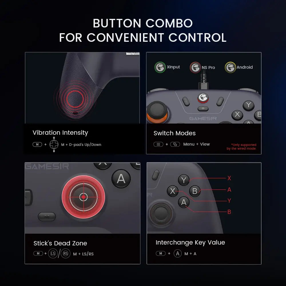 Manette de Jeu Sans Fil GenerNova Lite - Multi-Plateforme 🎮