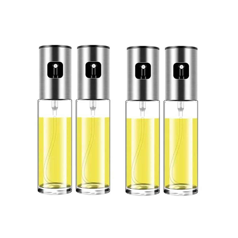 Gourmetech - Pulvérisateur d’Huile 100ml en Verre & Acier Inoxydable 🌿✨ - Legeekshop