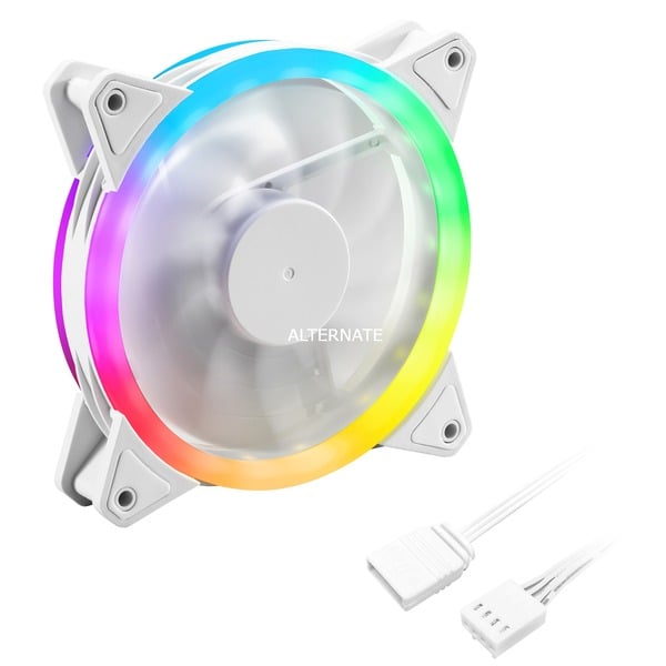 Sharkoon SHARK Blades PWM RGB Fan, Gehäuselüfter - Sharkoon - vue 2