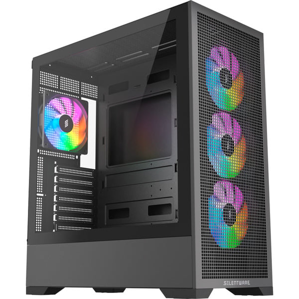 Silentware Core 100 ARGB, Tower-Gehäuse - Silentware - vue 2