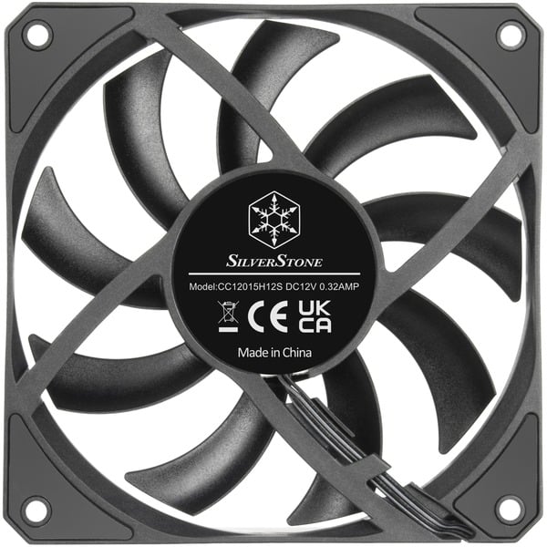 SilverStone SilvStone SST-AS120B, Gehäuselüfter - SilverStone - vue 4