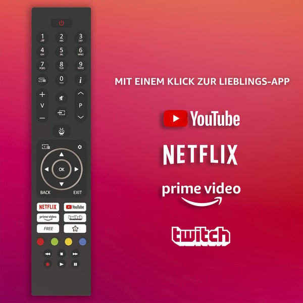 Telefunken D32F751X7CW, LED-Fernseher - Telefunken - vue 4