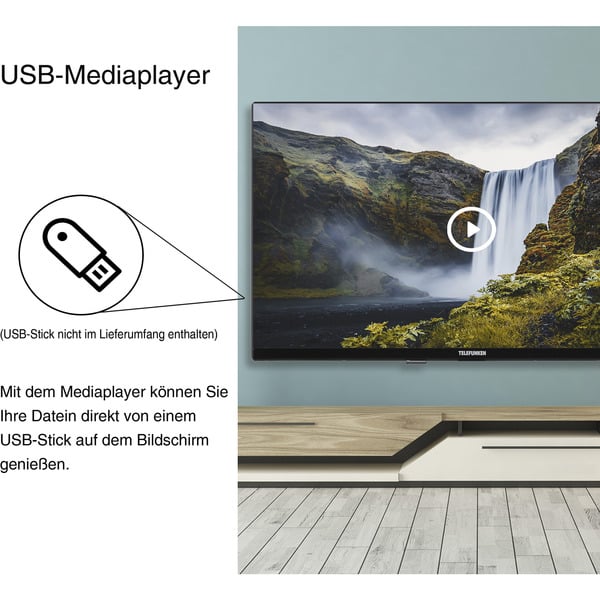 Telefunken XF40N750M, LED-Fernseher - Telefunken - vue 6