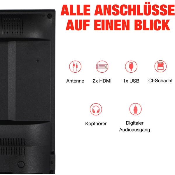 Telefunken XF40P900S, LED-Fernseher - Telefunken - vue 4