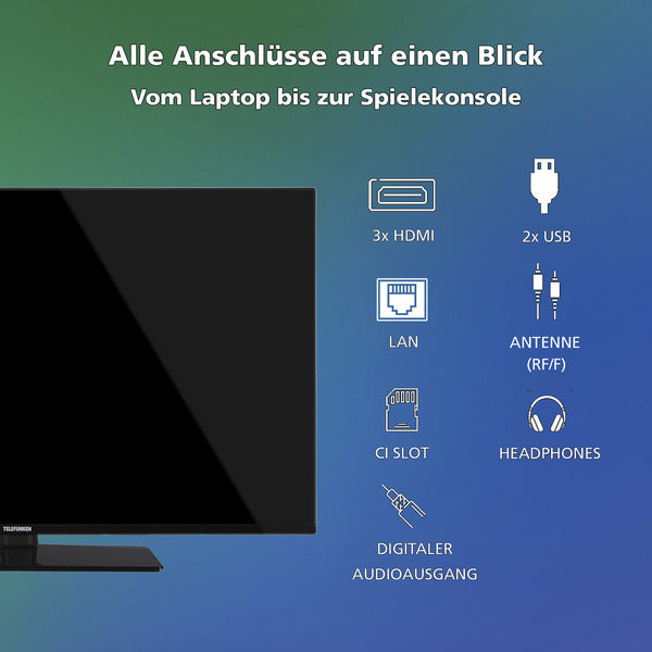 Telefunken XU50VP750M, LED-Fernseher - Telefunken - vue 4