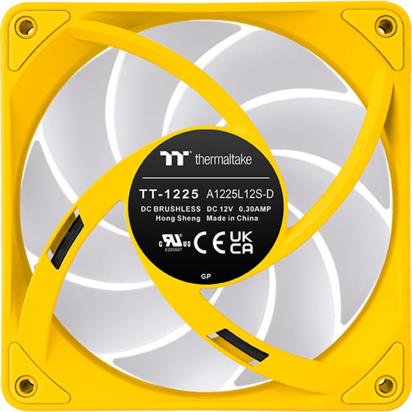 Thermaltake CT120 EX ARGB Sync PC Cooling Fan Bumblebee, Gehäuselüfter - Thermaltake - vue 7