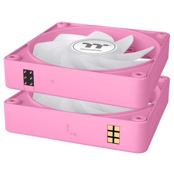 Thermaltake CT120 EX Reverse ARGB Sync PC Cooling Fan Pink, Gehäuselüfter - Thermaltake - vue 3