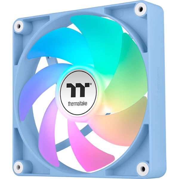 Thermaltake CT140 ARGB Sync PC Cooling Fan Hydrangea Blue, Gehäuselüfter - Thermaltake - vue 5