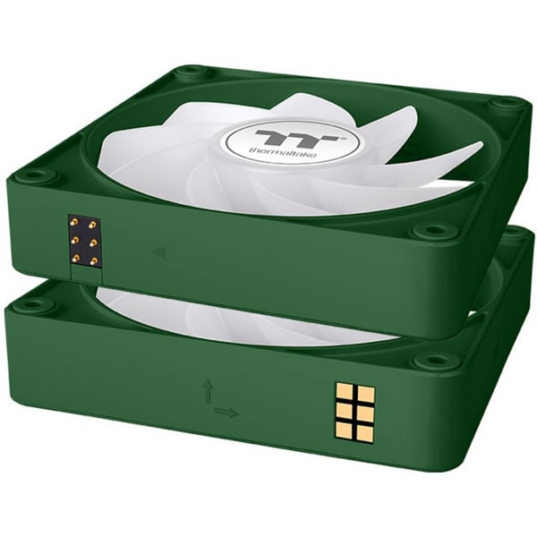 Thermaltake CT140 EX Reverse ARGB Sync PC Cooling Fan Racing Green, Gehäuselüfter - Thermaltake - vue 4