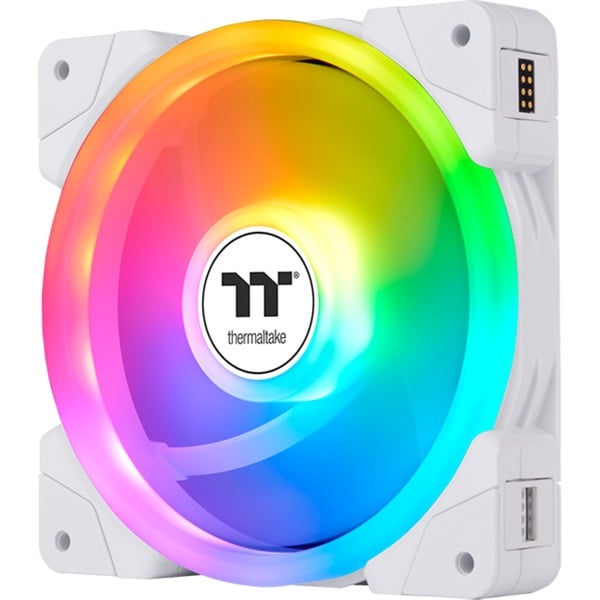 Thermaltake SWAFAN EX14 ARGB Sync PC Cooling Fan White TT Premium Edition, Gehäuselüfter - Thermaltake - vue 3