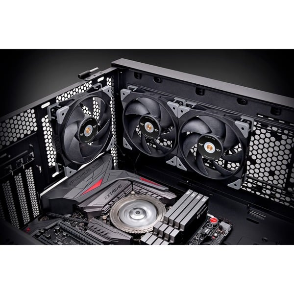 Thermaltake SWAFAN GT12 PC Cooling Fan TT Premium Edition, Gehäuselüfter - Thermaltake - vue 25
