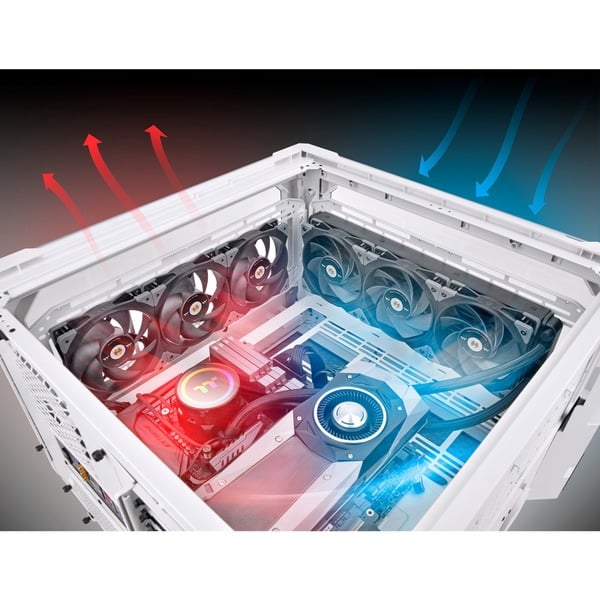 Thermaltake SWAFAN GT12 PC Cooling Fan TT Premium Edition, Gehäuselüfter - Thermaltake - vue 26