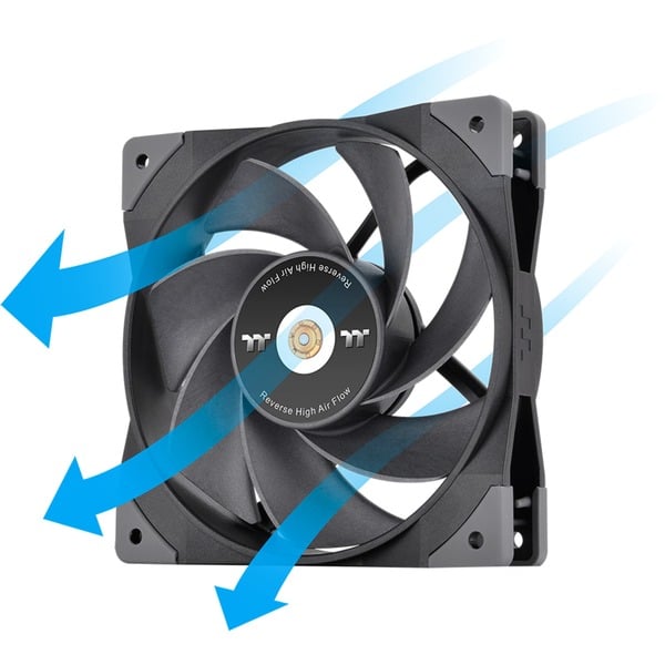 Thermaltake SWAFAN GT12 PC Cooling Fan TT Premium Edition, Gehäuselüfter - Thermaltake - vue 9