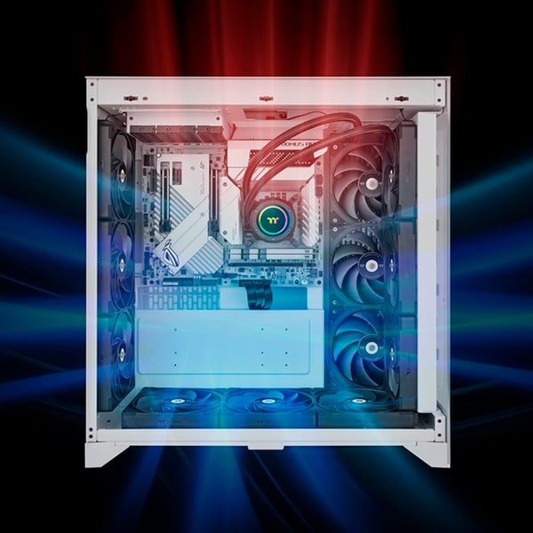 Thermaltake TOUGHFAN EX14 Pro High Static Pressure PC Cooling Fan – Swappable Edition, Gehäuselüfter - Thermaltake - vue 6
