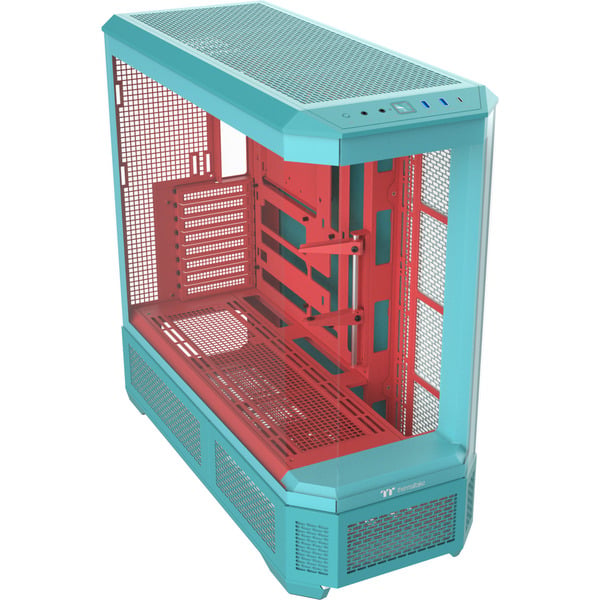 Thermaltake View 600 TG Mint Strawberry, Big-Tower-Gehäuse - Thermaltake - vue 9