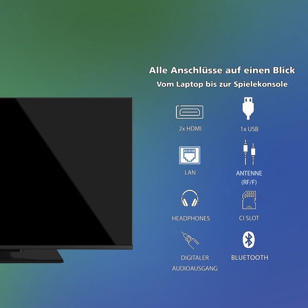 Toshiba 40QV3F63DAZ, QLED-Fernseher - Toshiba - vue 3