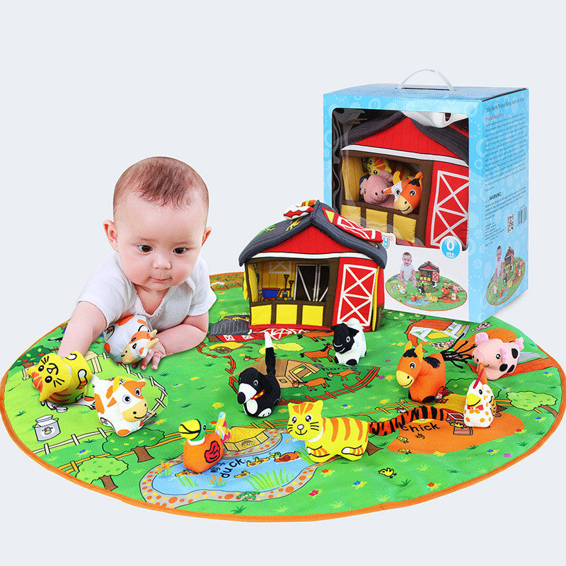 Tapis Éveil Bébé Jouets Éducatifs Animaux Apprentissage