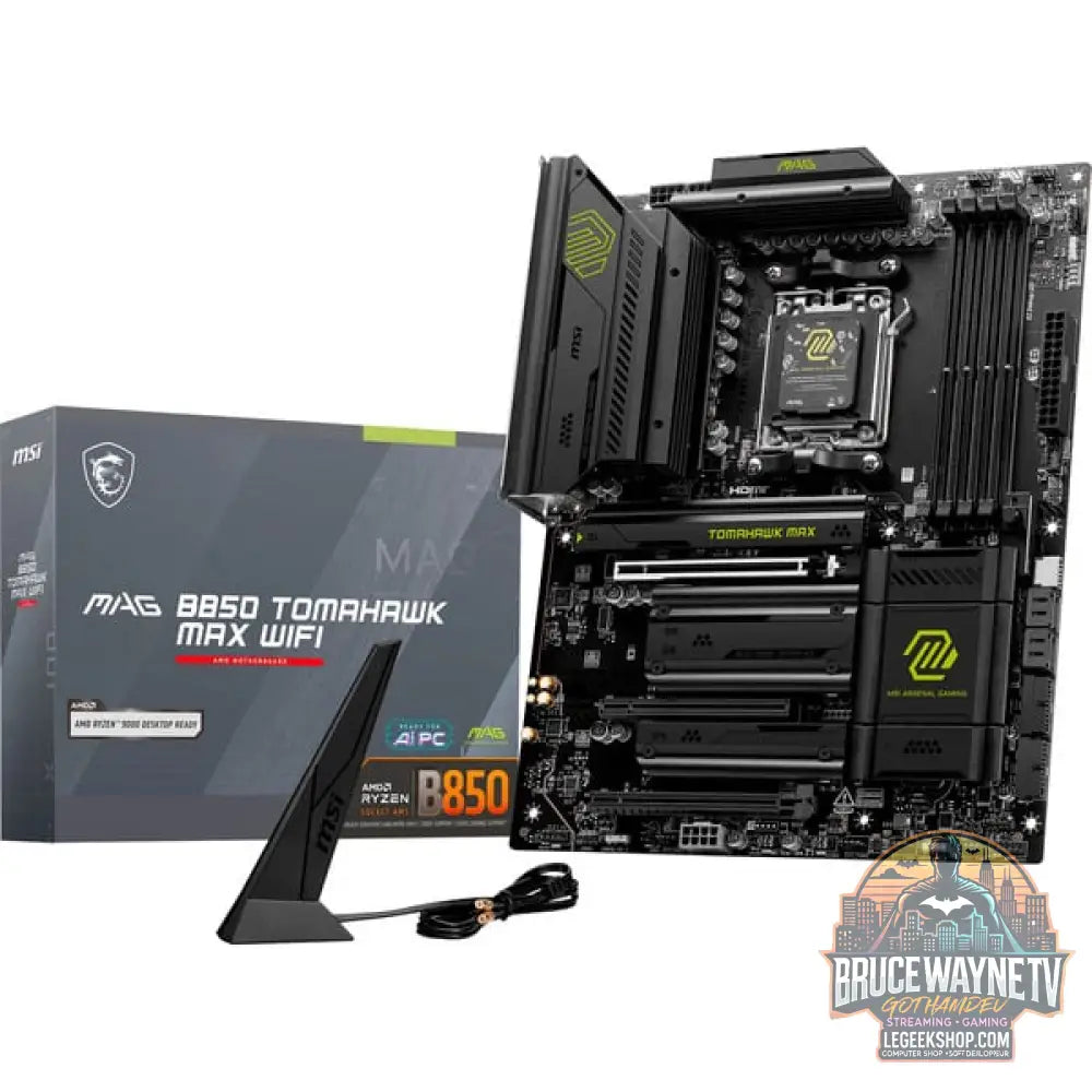 AMD Upgrade Ryzen™ 7 7800X3D + MSI MAG B850 TOMAHAWK MAX WIFI + 32GB 6000-36 RGB, kit upgrade PC - ALTERNATE - vue 2