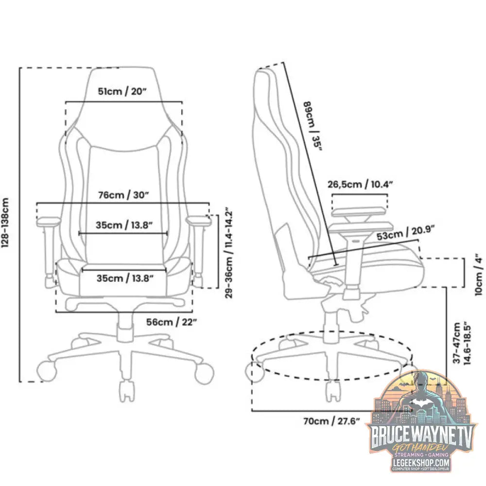 Arozzi Vernazza Supersoft XL, chaise gaming - Arozzi - vue 7