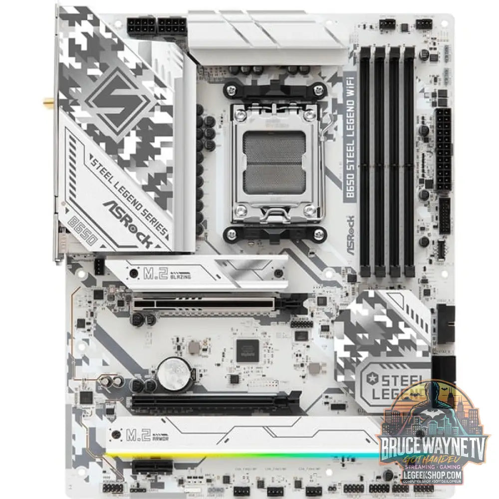 ASRock B650 STEEL LEGEND WIFI, carte mère - ASRock - vue 4