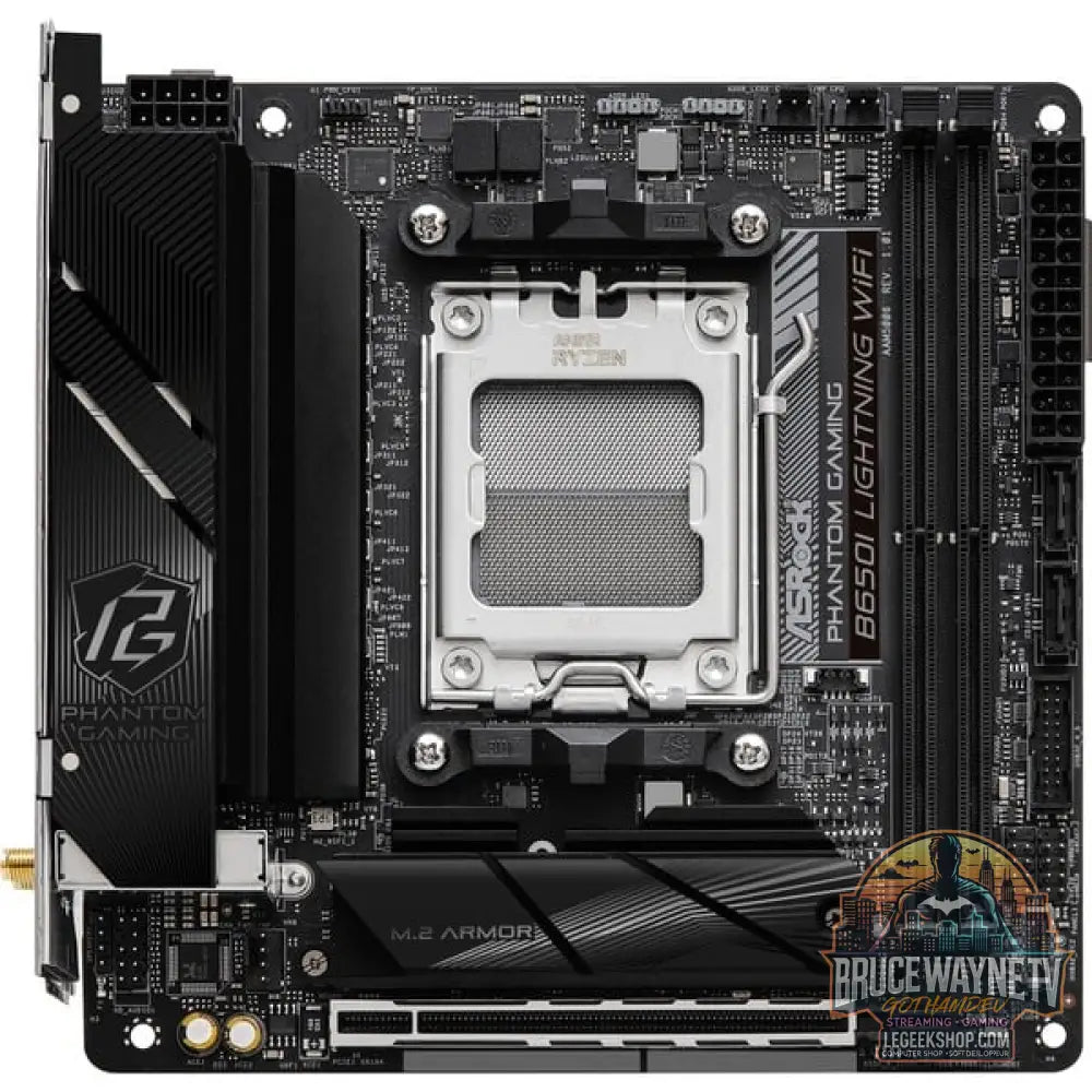 ASRock B650I Lightning WiFi, carte mère - ASRock - vue 2
