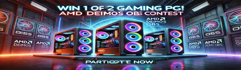 🎮 Concours: Gagnez le Gaming PC AMD Deimos OBS! 🖥️