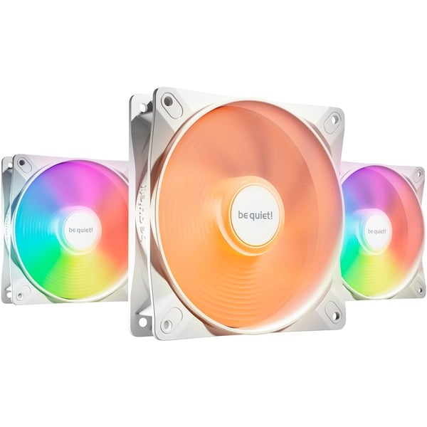 be quiet! Light Wings LX PWM high-speed 120 mm White Triple Pack, Gehäuselüfter - be quiet!