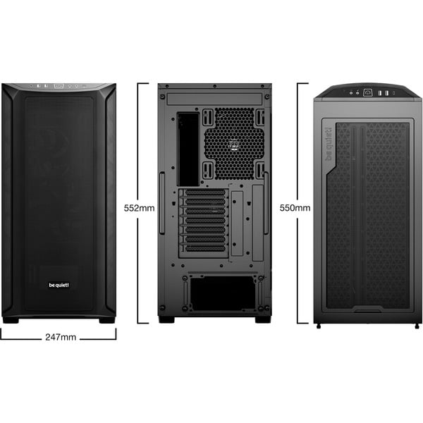 be quiet! SHADOW BASE 800, Tower-Gehäuse - be quiet! - vue 7