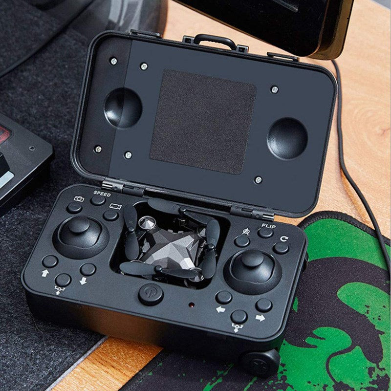 Drone Enfant Mini Pliable Caméra Télécommande Jouet Volant