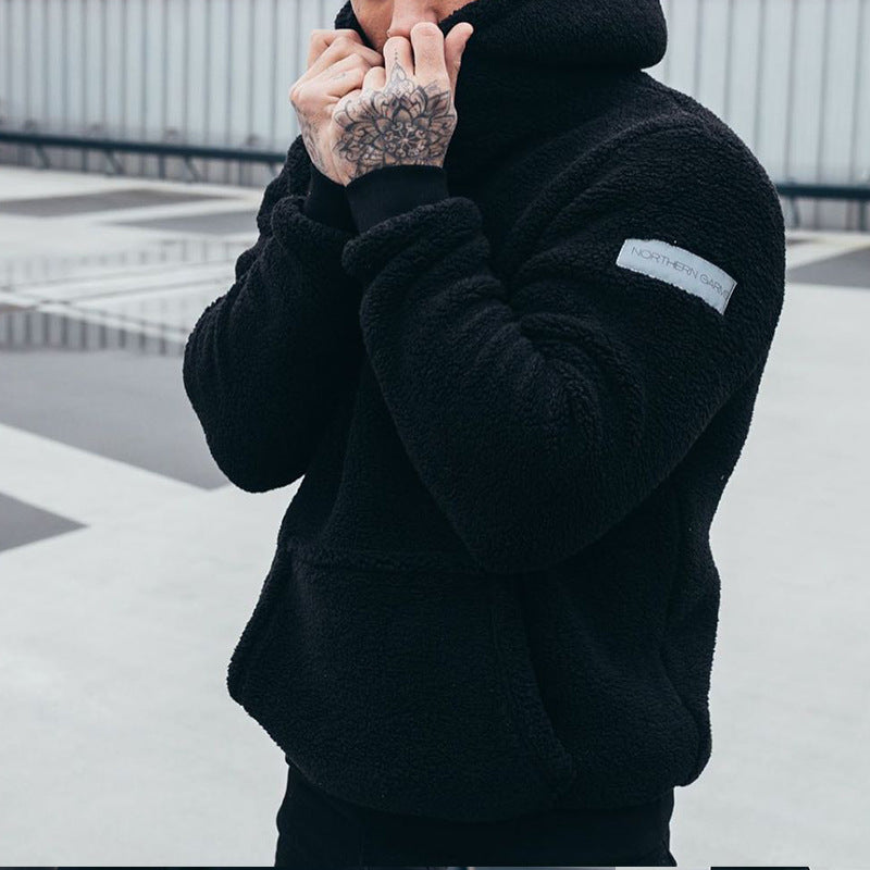 👕 Sweat Capuche Homme Peluche Grande Poche Confort 👕