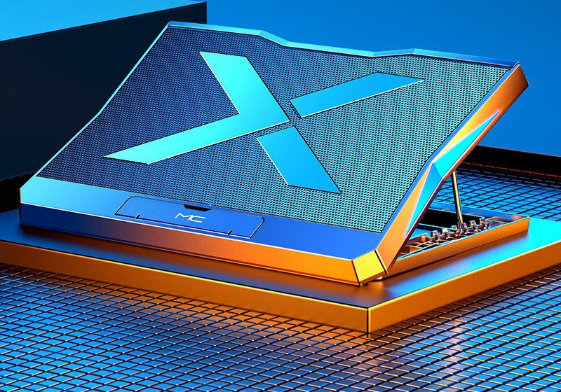 Support Refroidissement Ordinateur Portable Pliable Ventilé