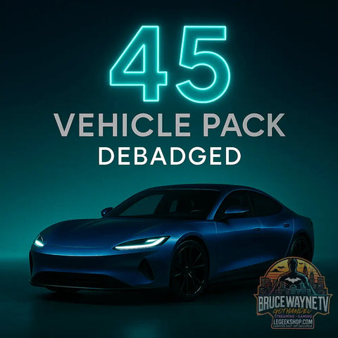🚗 GothamDev – Debadged Vehicle Pack | 45+ CARS for FiveM 🚗 — ressource FiveM open source sur LeGeekShop — détail