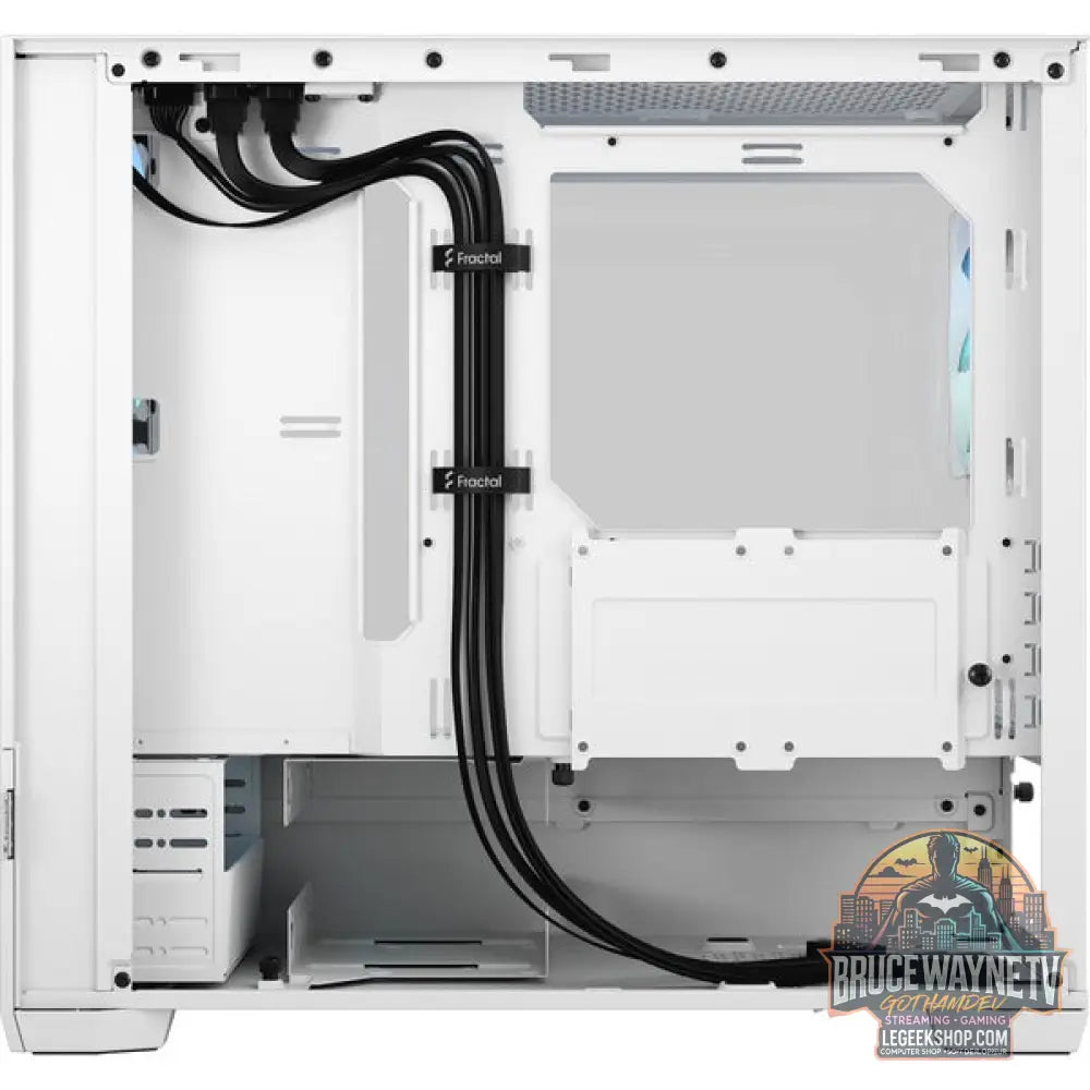 Fractal Design Pop Mini Air RGB White TG Clear Tint, Tower-Gehäuse - Fractal Design - vue 10