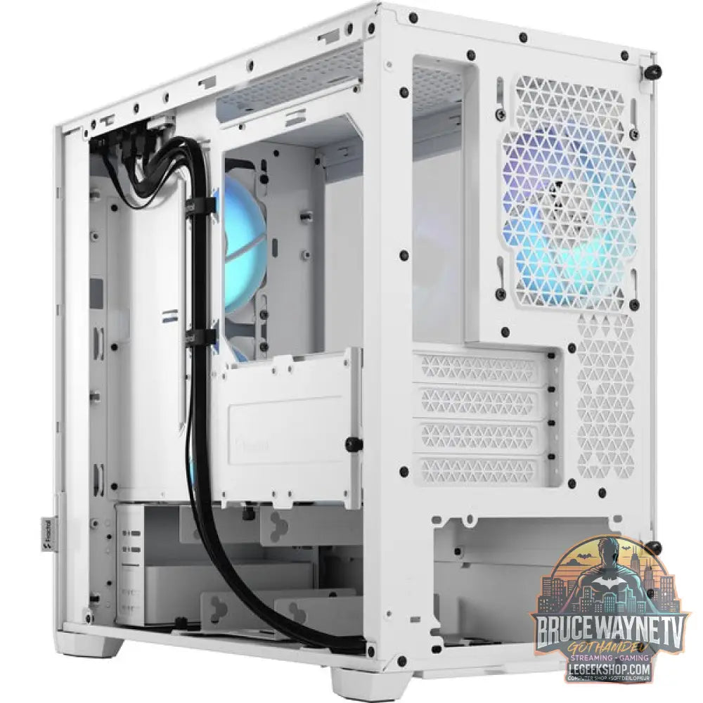 Fractal Design Pop Mini Air RGB White TG Clear Tint, Tower-Gehäuse - Fractal Design - vue 7