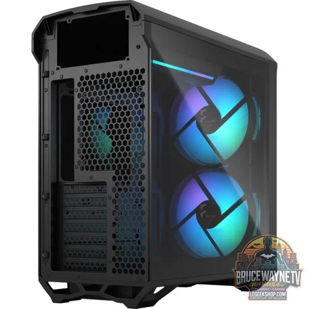 Fractal Design Torrent Compact RGB Black TG Light Tint, Tower-Gehäuse - Fractal Design - vue 4