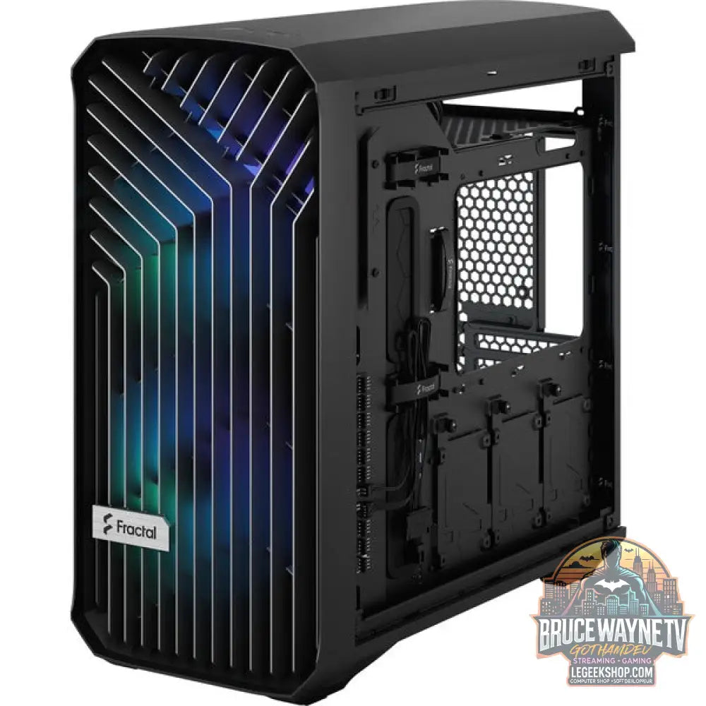 Fractal Design Torrent Compact RGB Black TG Light Tint, Tower-Gehäuse - Fractal Design - vue 11