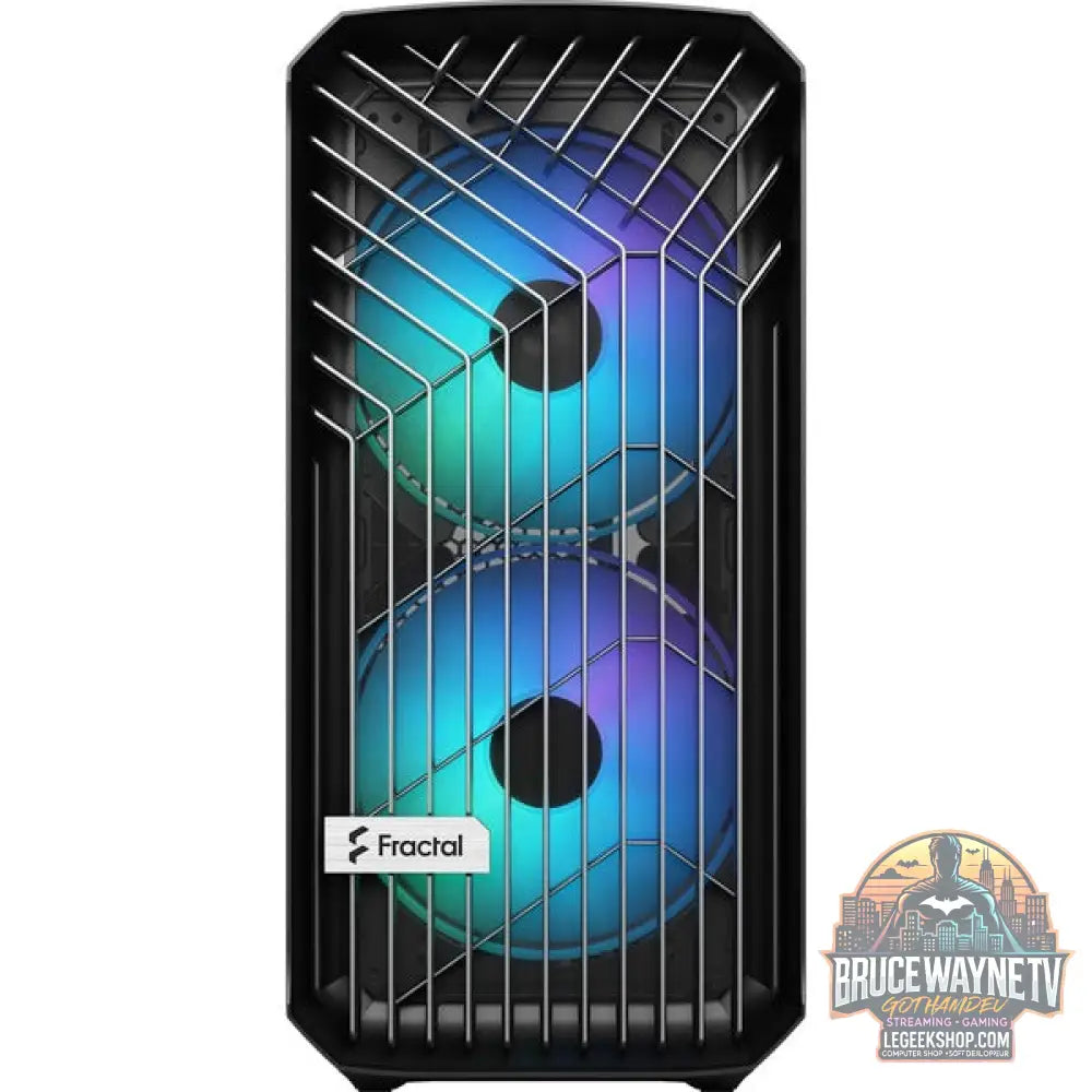 Fractal Design Torrent Compact RGB Black TG Light Tint, Tower-Gehäuse - Fractal Design - vue 2