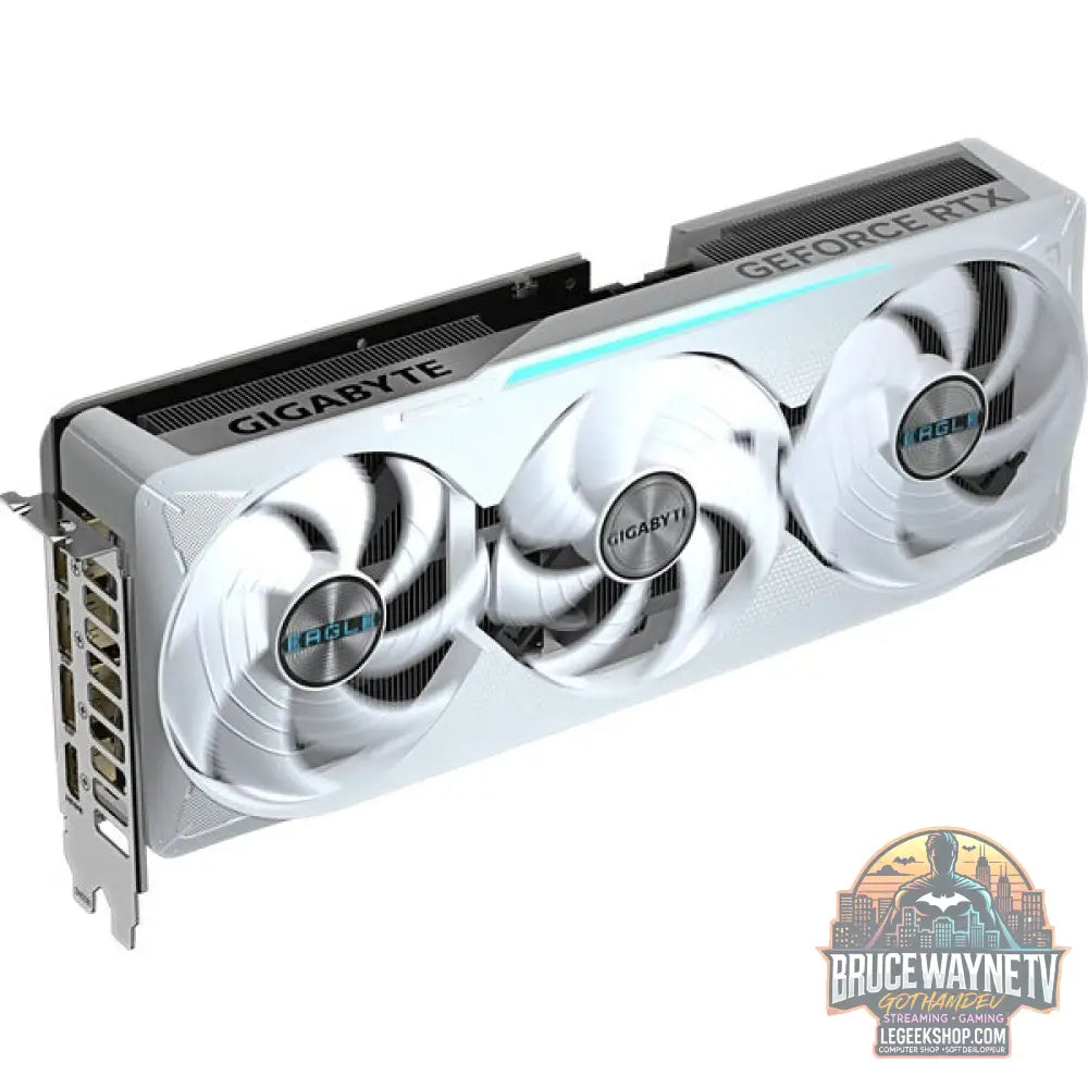 GIGABYTE GeForce RTX 5070 Ti EAGLE OC ICE 16G, carte graphique DLSS 4, 3x DisplayPort, 1x HDMI 2.1 - GIGABYTE - vue 3