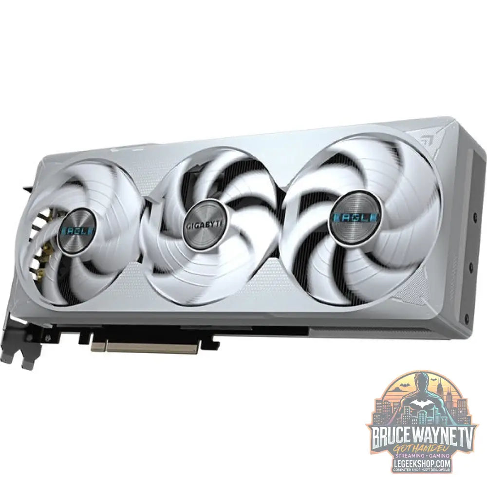 GIGABYTE GeForce RTX 5070 Ti EAGLE OC ICE 16G, carte graphique DLSS 4, 3x DisplayPort, 1x HDMI 2.1 - GIGABYTE - vue 4