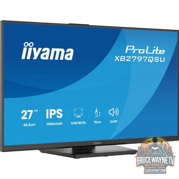 iiyama ProLite XB2797QSU-B1 27" QHD/WQHD IPS 75 Hz - iiyama