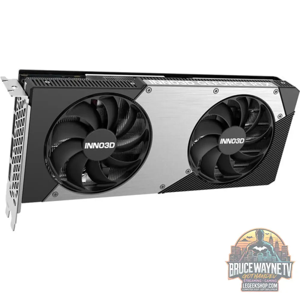 INNO3D GeForce RTX 5070 TWIN X2, Grafikkarte DLSS 4, 3x DisplayPort, 1x HDMI 2.1 - INNO3D - vue 2