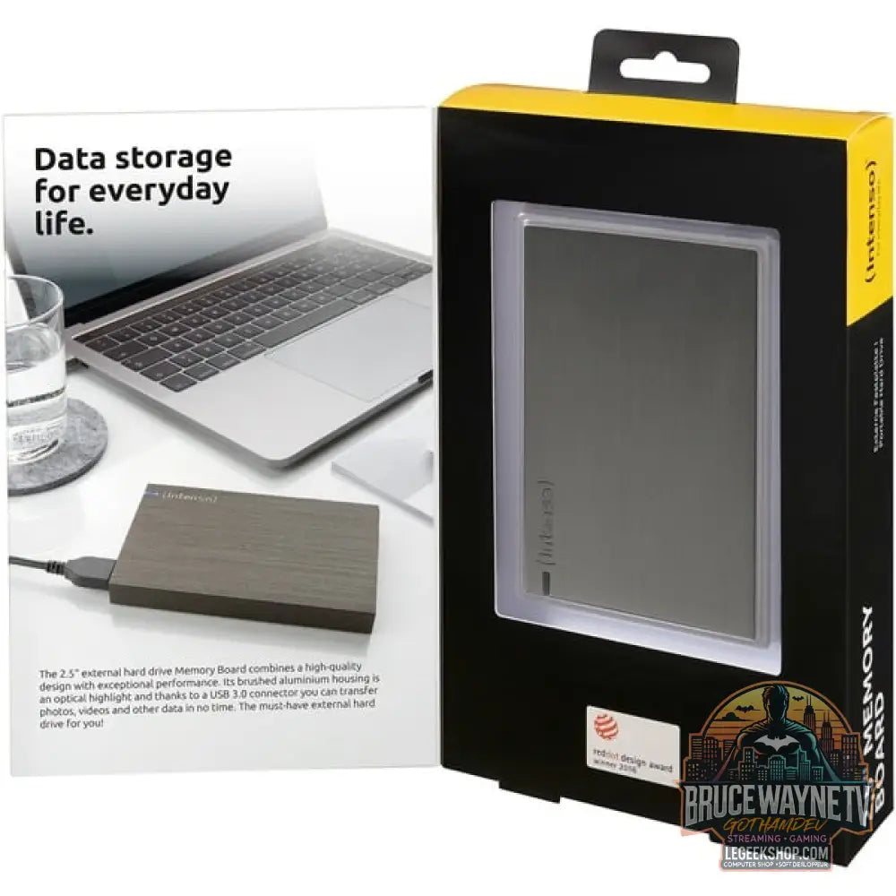 Intenso Memory Board 2 TB, Externe Festplatte anthrazit, extern, Micro-USB-B 3.2 Gen 1 (5 Gbit/s) - Intenso - vue 6