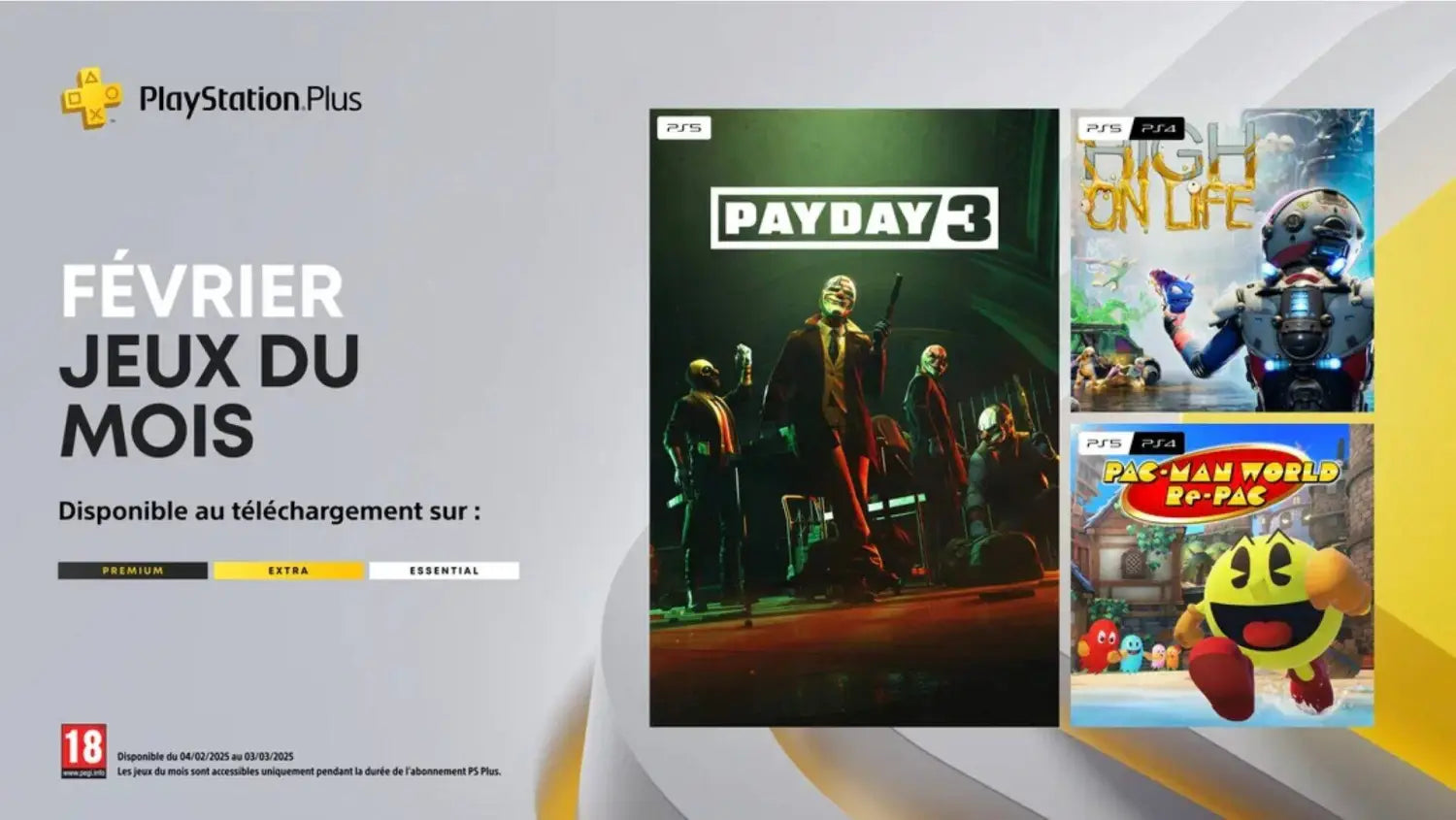 PlayStation Plus: Les jeux gratuits de février 2025 dévoilés