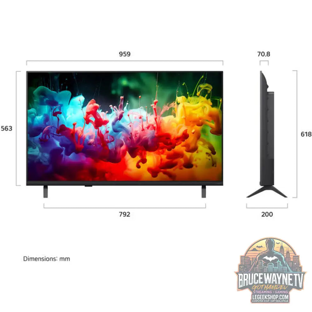 LG 43QNED7EB3C, QNED-Fernseher - LG - vue 2